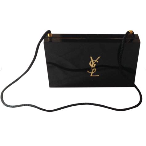 Pochette noir YVES SAINT LAURENT pour Femme 